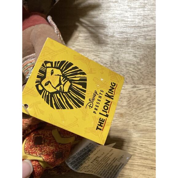 The Lion King Broadway Musical Simba Lion Plush Stuffed Animal Toy Disney 12” - Picture 5 of 6